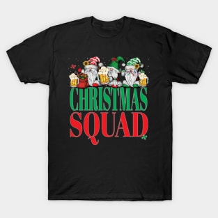 Christmas Squad Friend Family Group Matching Christmas Party T-Shirt